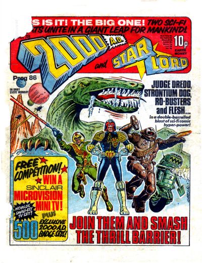 Cover for 2000 AD and Starlord (IPC, 1978 series) #86