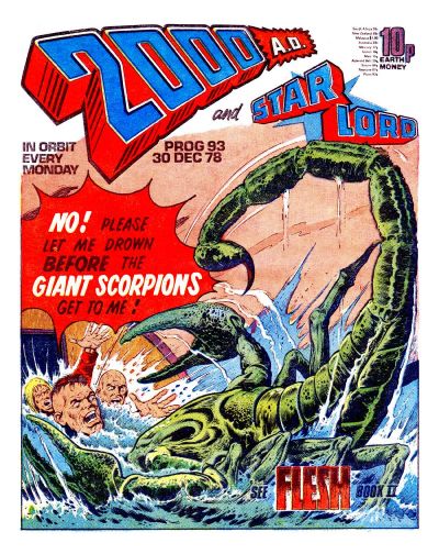 Cover for 2000 AD and Starlord (IPC, 1978 series) #93