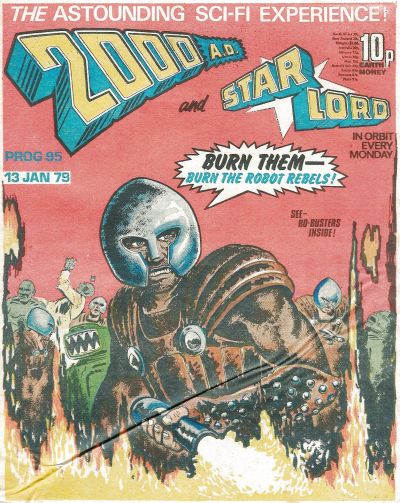 Cover for 2000 AD and Starlord (IPC, 1978 series) #95
