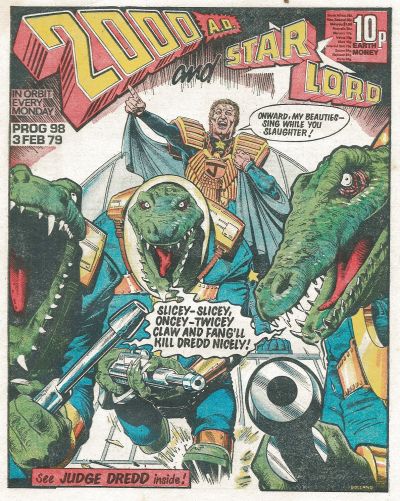 Cover for 2000 AD and Starlord (IPC, 1978 series) #98