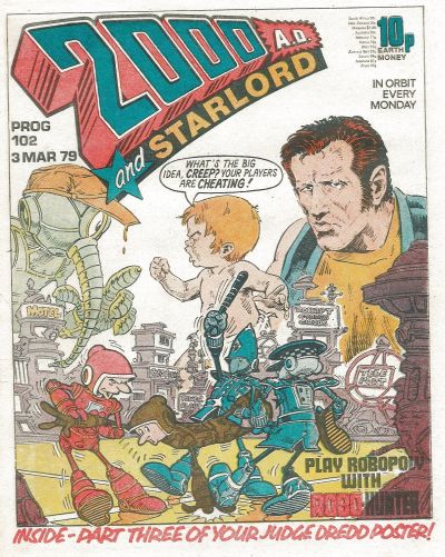 Cover for 2000 AD and Starlord (IPC, 1978 series) #102