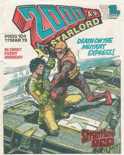 Cover for 2000 AD and Starlord (IPC, 1978 series) #104
