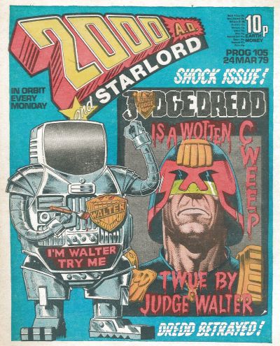 Cover for 2000 AD and Starlord (IPC, 1978 series) #105