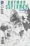 Cover for Batman / Superman (DC, 2013 series) #3 [Jae Lee Sketch Cover]