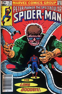 Cover Thumbnail for The Spectacular Spider-Man (Marvel, 1976 series) #78 [Canadian]