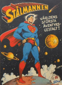 Cover for Stålmannen (Centerförlaget, 1949 series) #16/1952