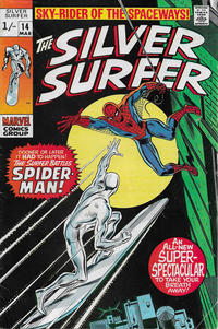 Cover Thumbnail for The Silver Surfer (Marvel, 1968 series) #14 [British]