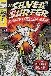 Cover Thumbnail for The Silver Surfer (Marvel, 1968 series) #18 [British]