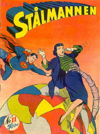 Cover Thumbnail for Stålmannen (Centerförlaget, 1949 series) #11/1953