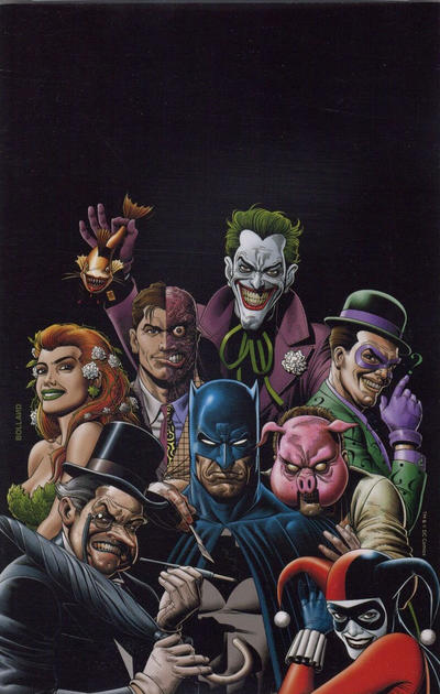 Cover for Detective Comics (DC, 2011 series) #1000 [Forbidden Planet 40th Anniversary Exclusive Brian Bolland Virgin Color Cover]