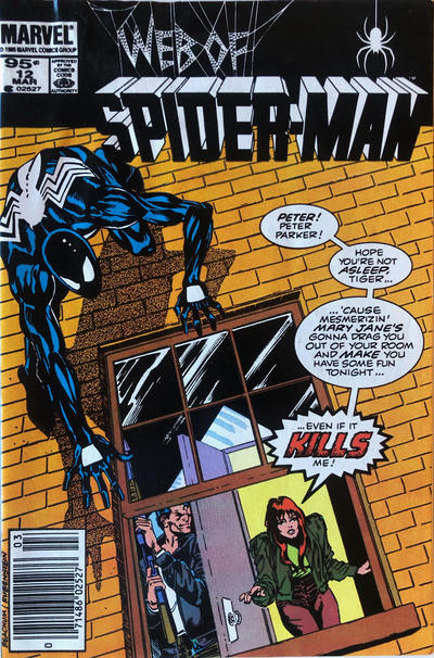 Cover for Web of Spider-Man (Marvel, 1985 series) #12 [Newsstand]