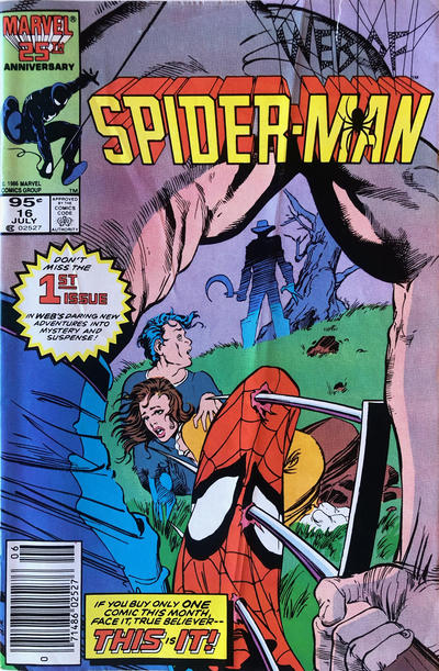 Cover for Web of Spider-Man (Marvel, 1985 series) #16 [Direct]