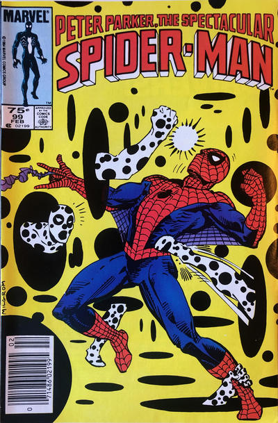 Cover for The Spectacular Spider-Man (Marvel, 1976 series) #99 [Canadian]