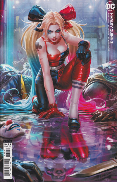 Cover for Harley Quinn (DC, 2021 series) #2 [Derrick Chew Cardstock Variant Cover]