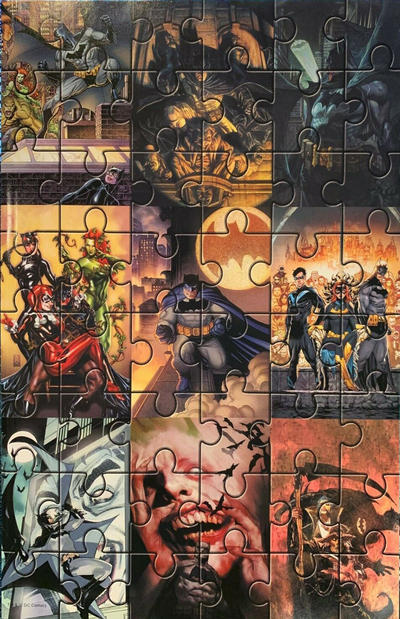 Cover for Detective Comics (DC, 2011 series) #1027 [Torpedo Comics Puzzle Virgin Variant Cover]