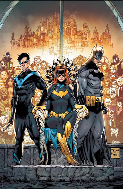 Cover for Detective Comics (DC, 2011 series) #1027 [Torpedo Comics Tony S. Daniel Virgin Variant Cover]