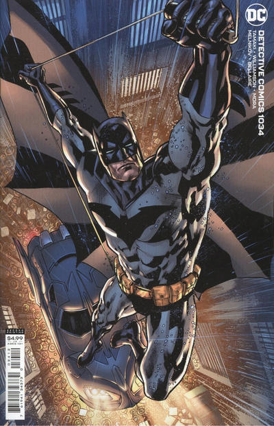 Cover for Detective Comics (DC, 2011 series) #1034 [Second Printing Bryan Hitch Cover]
