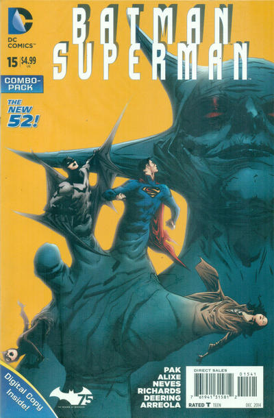 Cover for Batman / Superman (DC, 2013 series) #15 [Combo-Pack]