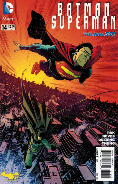 Cover for Batman / Superman (DC, 2013 series) #14 [Matteo Scalera Cover]