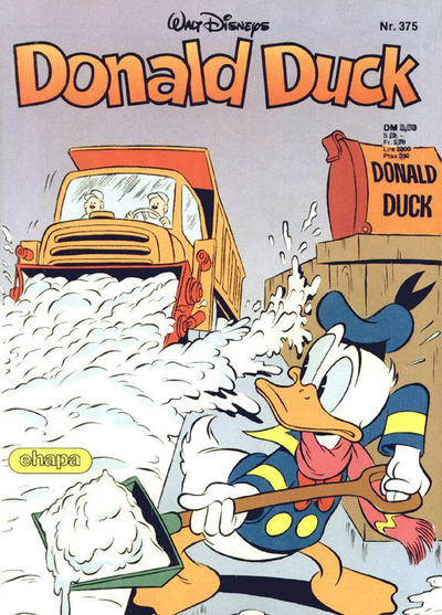 Cover for Donald Duck (Egmont Ehapa, 1974 series) #375