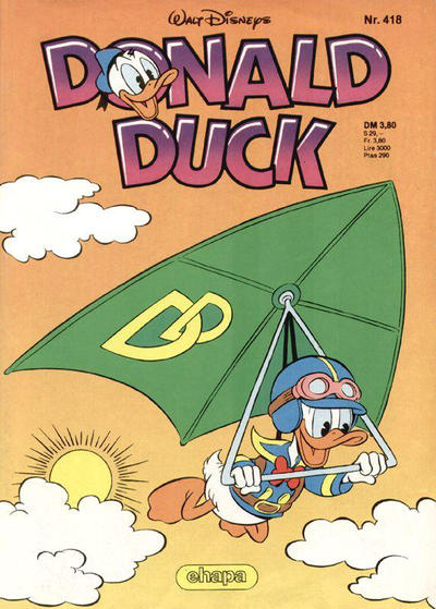 Cover for Donald Duck (Egmont Ehapa, 1974 series) #418