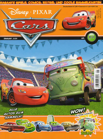 Cover for Cars (Egmont Ehapa, 2008 series) #1/2011
