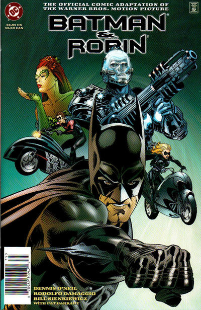 Cover for Batman and Robin: The Official Comic Adaptation of the Warner Bros. Motion Picture (DC, 1997 series) #[nn] [Standard Edition - Newsstand]