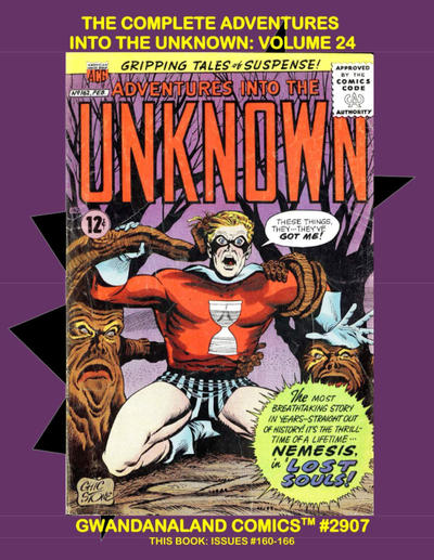 Cover for Gwandanaland Comics (Gwandanaland Comics, 2016 series) #2907 - The Complete Adventures into the Unknown: Volume 24