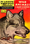 Cover for Classics Illustrated (Gilberton, 1947 series) #152 - Wild Animals I Have Known [HRN 169]