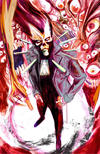 Cover Thumbnail for Shadowman (2021 series) #1 [Lemon Juice Comics - Virgin Cover - Robbi Rodriguez]