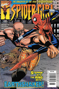 Cover for Spider-Girl (Marvel, 1998 series) #21 [Newsstand]