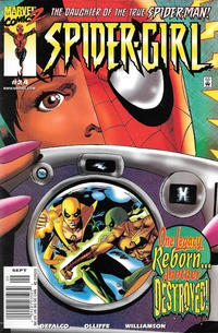 Cover for Spider-Girl (Marvel, 1998 series) #24 [Newsstand]