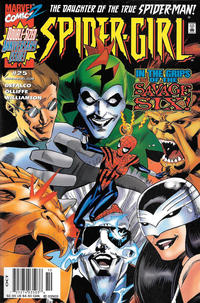 Cover for Spider-Girl (Marvel, 1998 series) #25 [Newsstand]