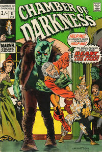 Cover for Chamber of Darkness (Marvel, 1969 series) #8 [British]