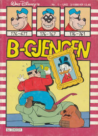 Cover Thumbnail for B-gjengen (Hjemmet / Egmont, 1985 series) #1/1988