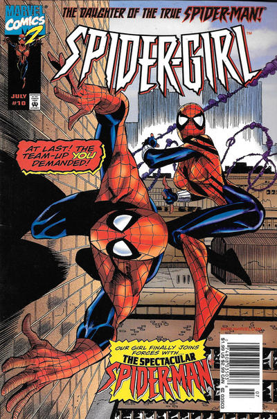 Cover for Spider-Girl (Marvel, 1998 series) #10 [Newsstand]