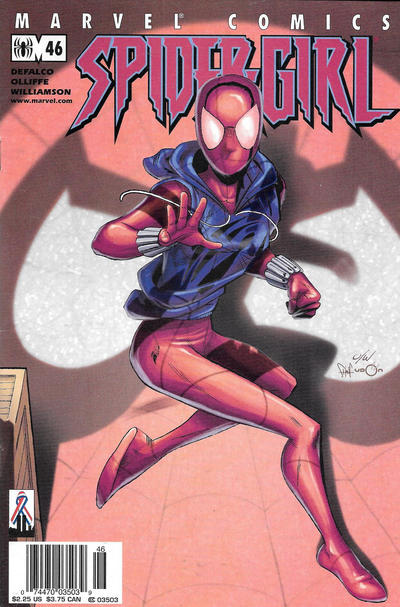 Cover for Spider-Girl (Marvel, 1998 series) #46 [Newsstand]