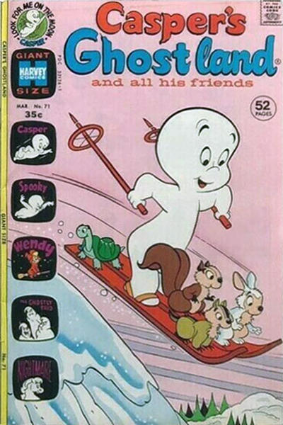 Cover for Casper's Ghostland (Harvey, 1959 series) #71 [Canadian]