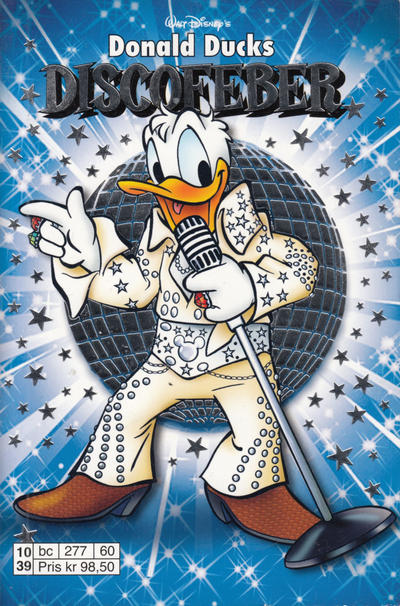 Cover for Donald Duck Tema pocket; Walt Disney's Tema pocket (Hjemmet / Egmont, 1997 series) #[32] - Donald Duck Discofeber [Reutsendelse]