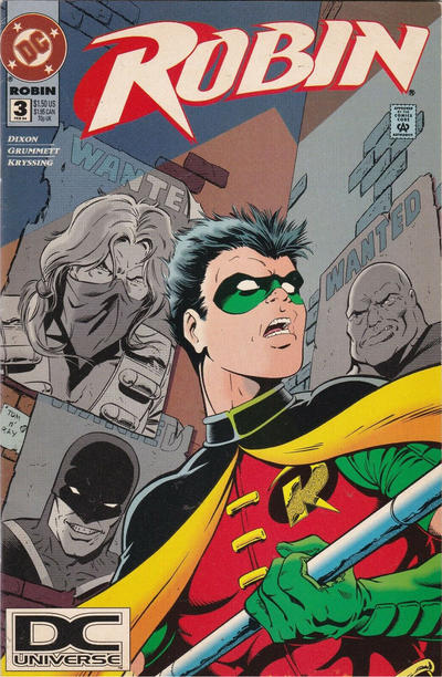 Cover for Robin (DC, 1993 series) #3 [DC Universe Corner Box]