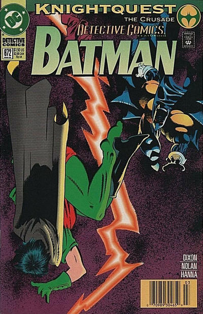 Cover for Detective Comics (DC, 1937 series) #672 [Newsstand]