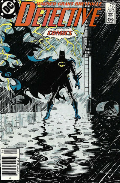 Cover for Detective Comics (DC, 1937 series) #587 [Newsstand]