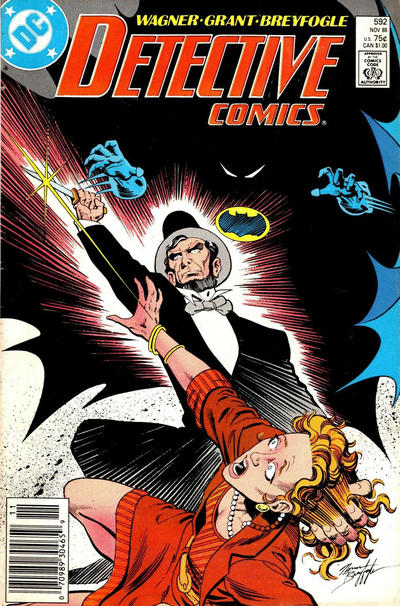 Cover for Detective Comics (DC, 1937 series) #592 [Newsstand]