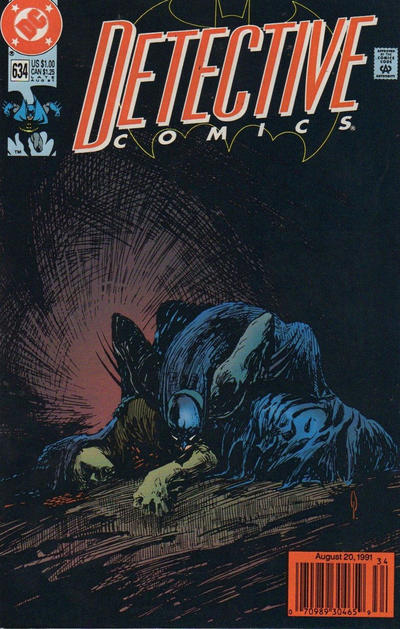 Cover for Detective Comics (DC, 1937 series) #634 [Newsstand]