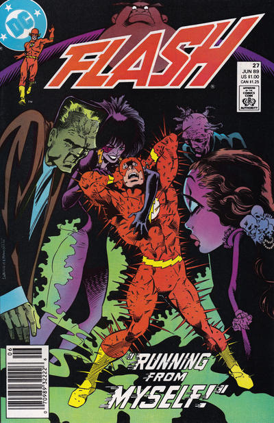 Cover for Flash (DC, 1987 series) #27 [Newsstand]
