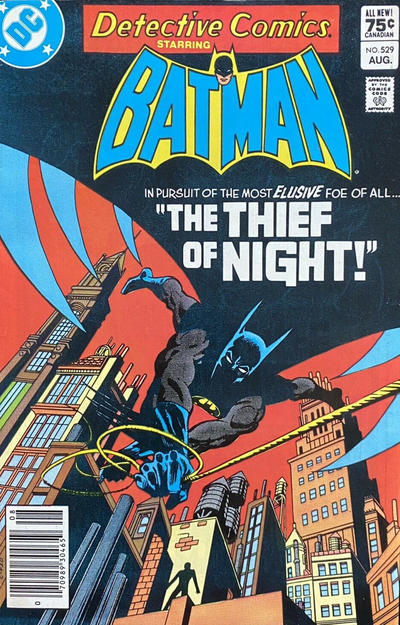Cover for Detective Comics (DC, 1937 series) #529 [Canadian]