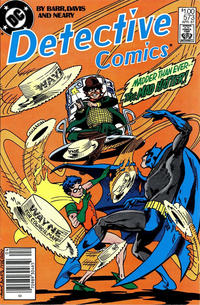Cover for Detective Comics (DC, 1937 series) #573 [Canadian]
