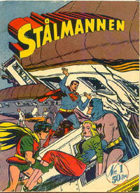Cover Thumbnail for Stålmannen (Centerförlaget, 1949 series) #1/1954