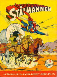 Cover Thumbnail for Stålmannen (Centerförlaget, 1949 series) #9/1954