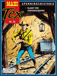 Cover Thumbnail for Maxi Tex (Hjemmet / Egmont, 2008 series) #76 - Slaget ved Corvadagruven
